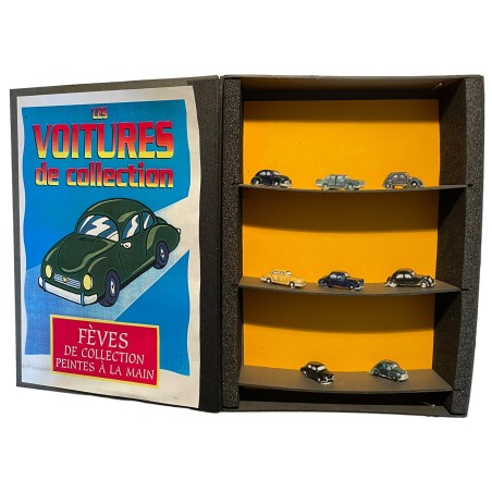 Coffret de 8 fèves Les voitures de collection 1996