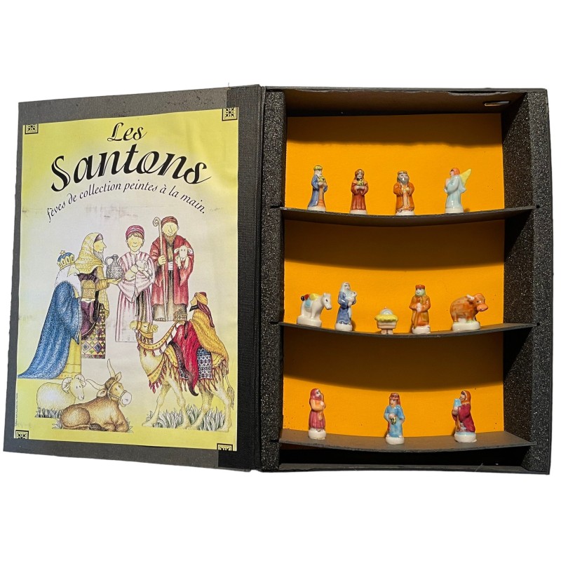 Coffret de 12 fèves Santons BD 1997