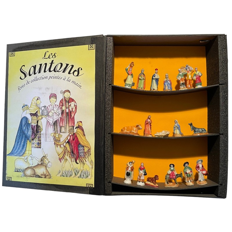 Coffret de 18 fèves Les plus beaux santons 1994