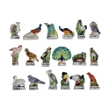 Série complète de 18 fèves Atlas - Oiseaux d'exception