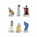 Série complète de 6 fèves Aladdin