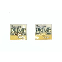 Série complète de 2 fèves Prime 1994