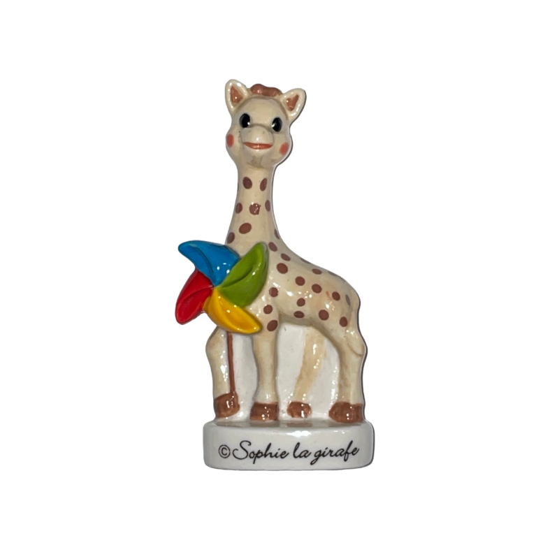 Série complète de 1 fève Médium Sophie la girafe