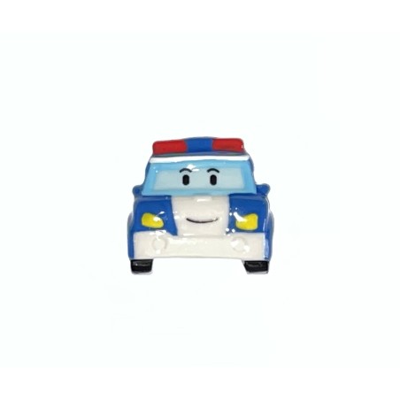 Série complète de 1 fève Mini Médium Robocar Poli